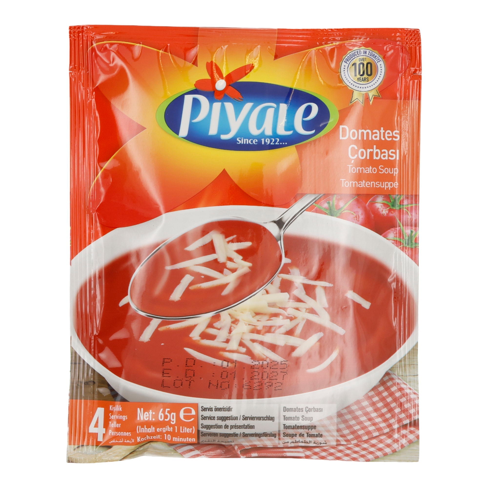 Piyale | Tomatensuppe | aromatisch & cremig | 65 g (ergibt 1 l) - Taste Your World